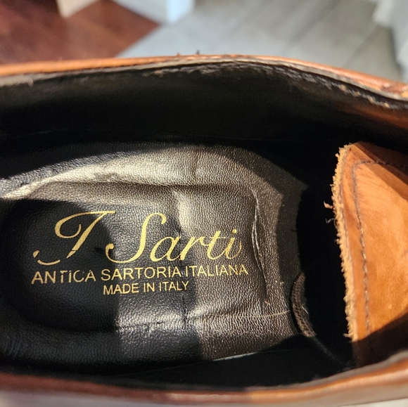 J Sarti made in Italy Mens Dress Shoes 44 - Picture 6 of 10